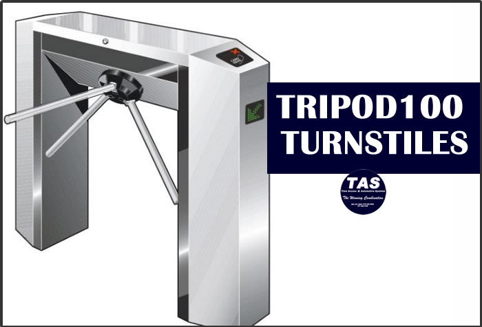 Turnstile tripod 100 Access Control and Attendance stand alone product